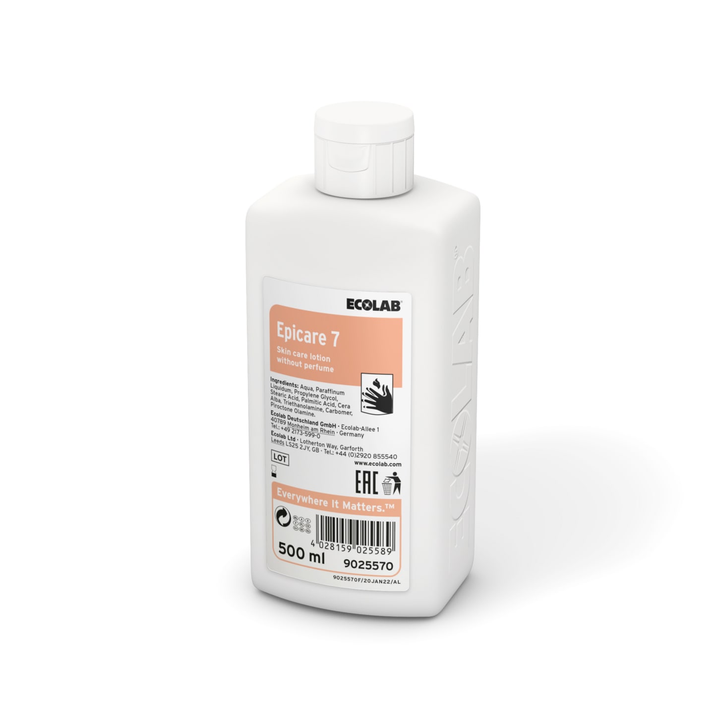 Lotion hudvårdande Epicare 7 oparf 500ml