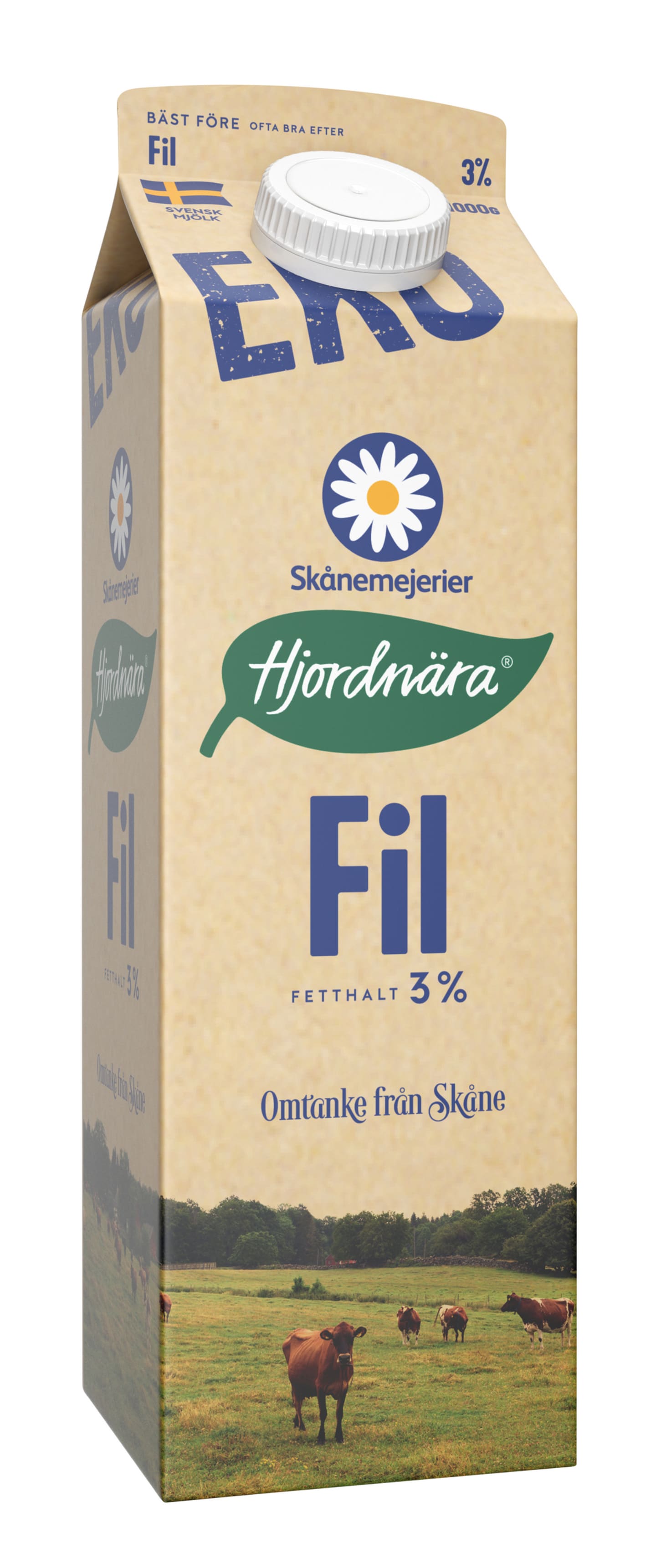 Filmjölk Hjordnära 3% 1L - Bild 1 av 1