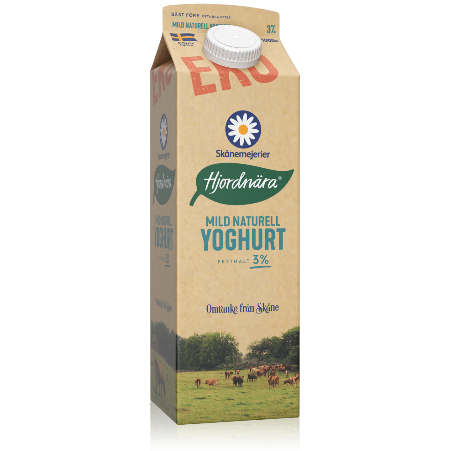 Yoghurt mild naturell Hjordnära 3% 1kg - Bild 1 av 1