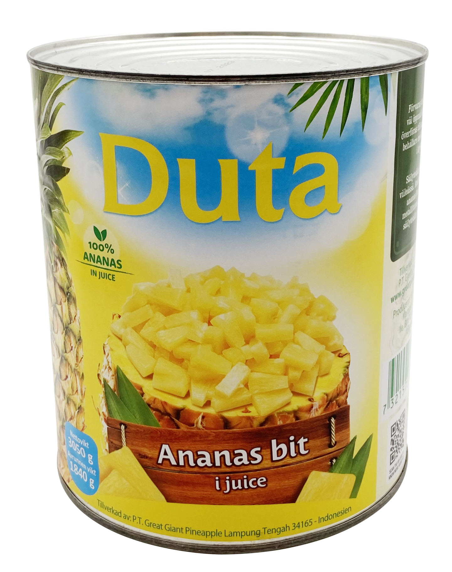 Ananas bit juice 3,06kg