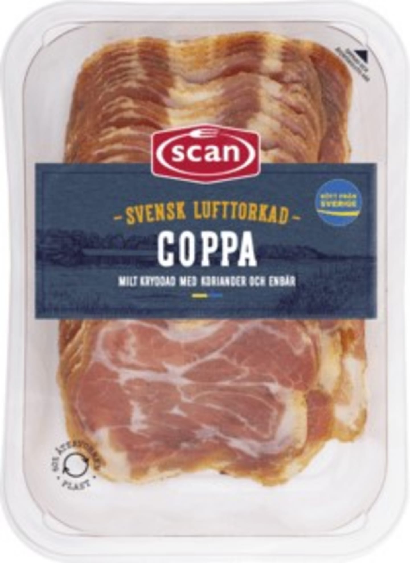 Coppa skivad 200g