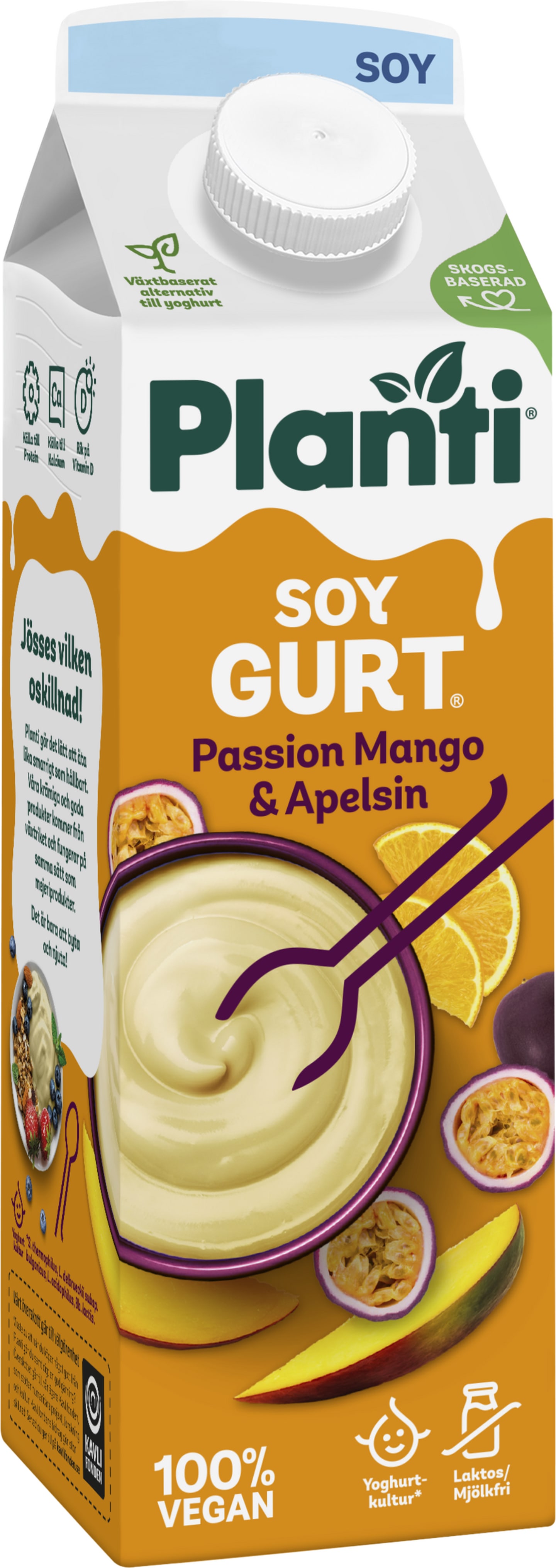 Soygurt Passion/Mango/Apelsin 1kg - Bild 1 av 1