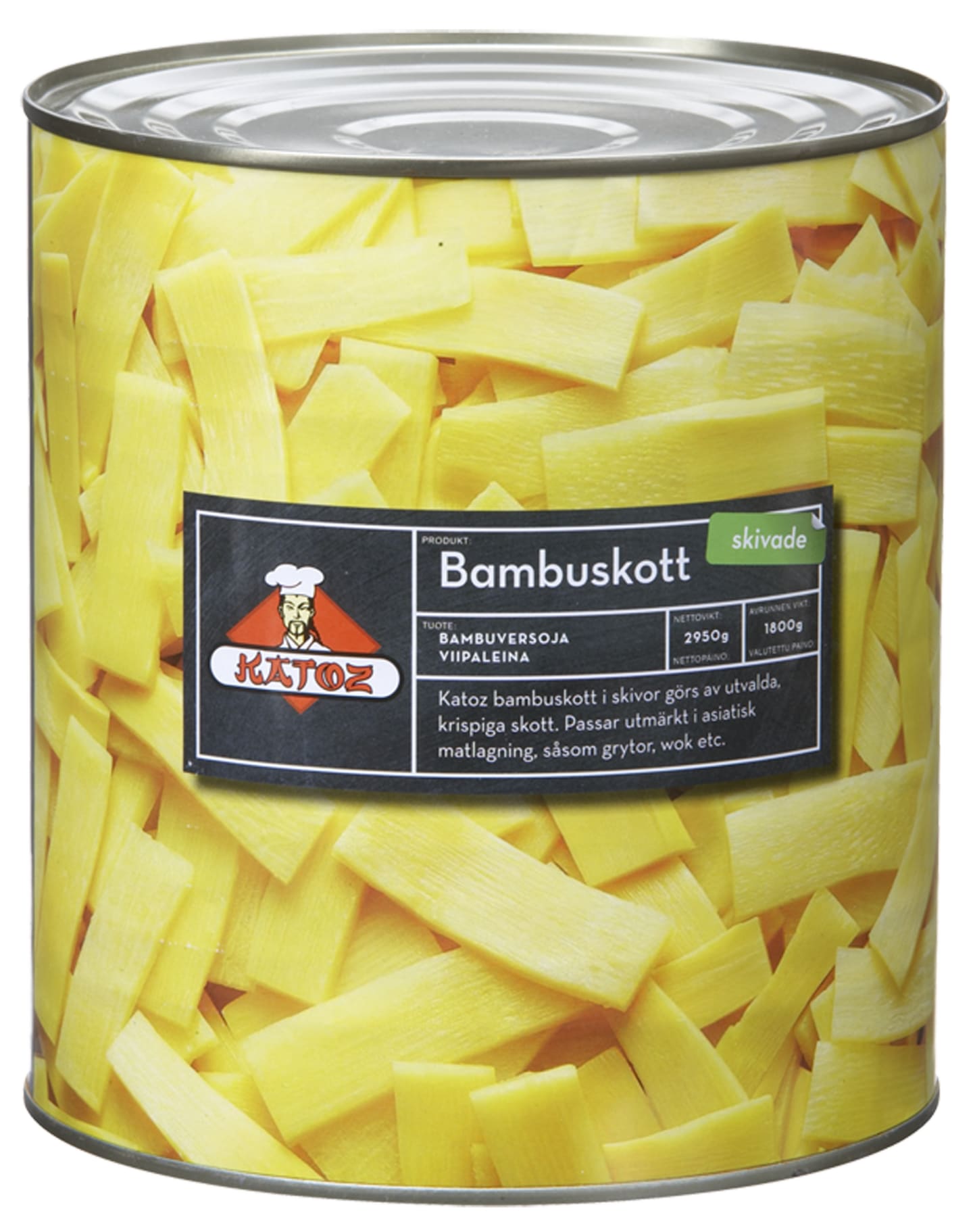 Bambuskott skivade 2950g - Bild 1 av 1