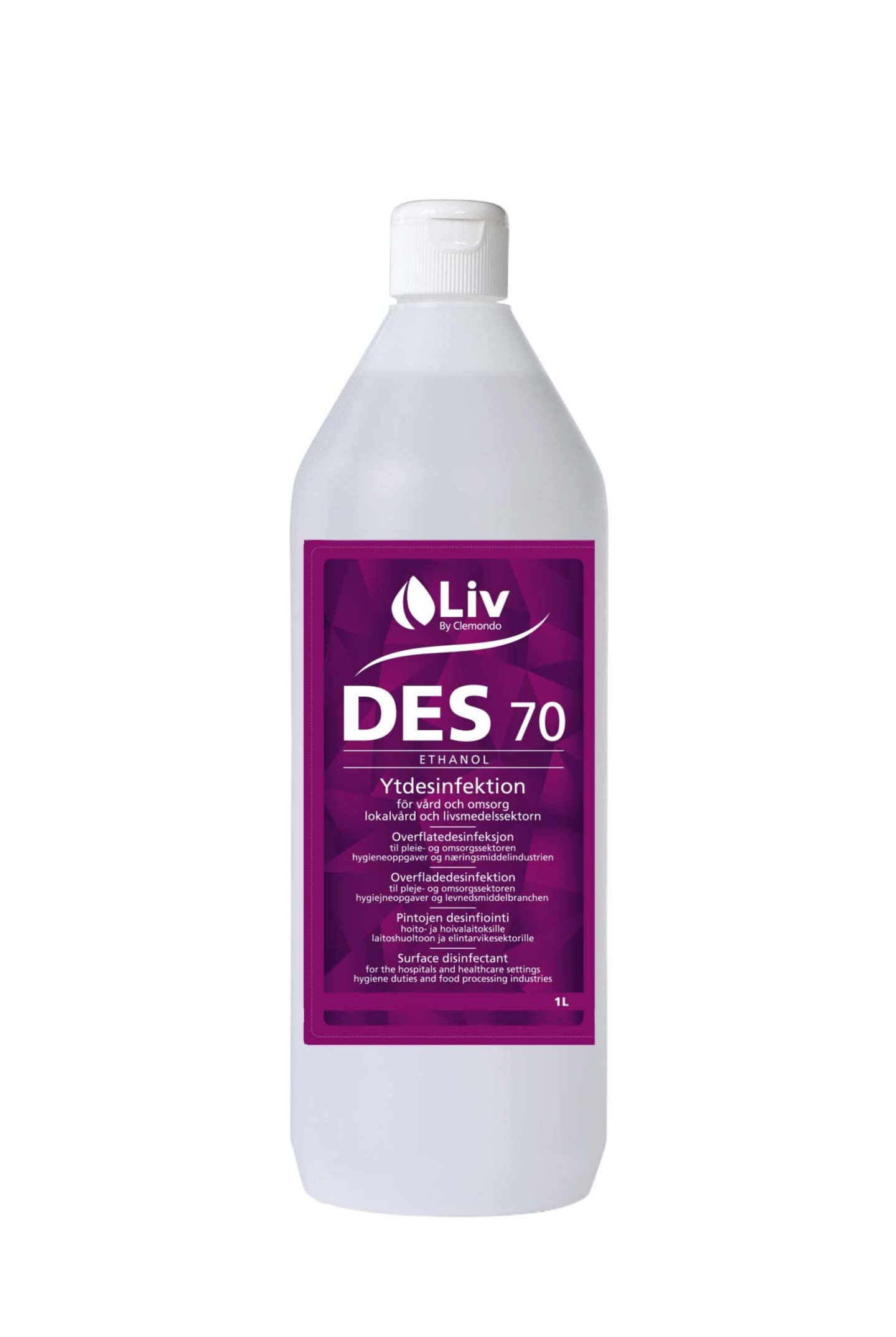 Ytdesinfektion Liv Des 70 1L