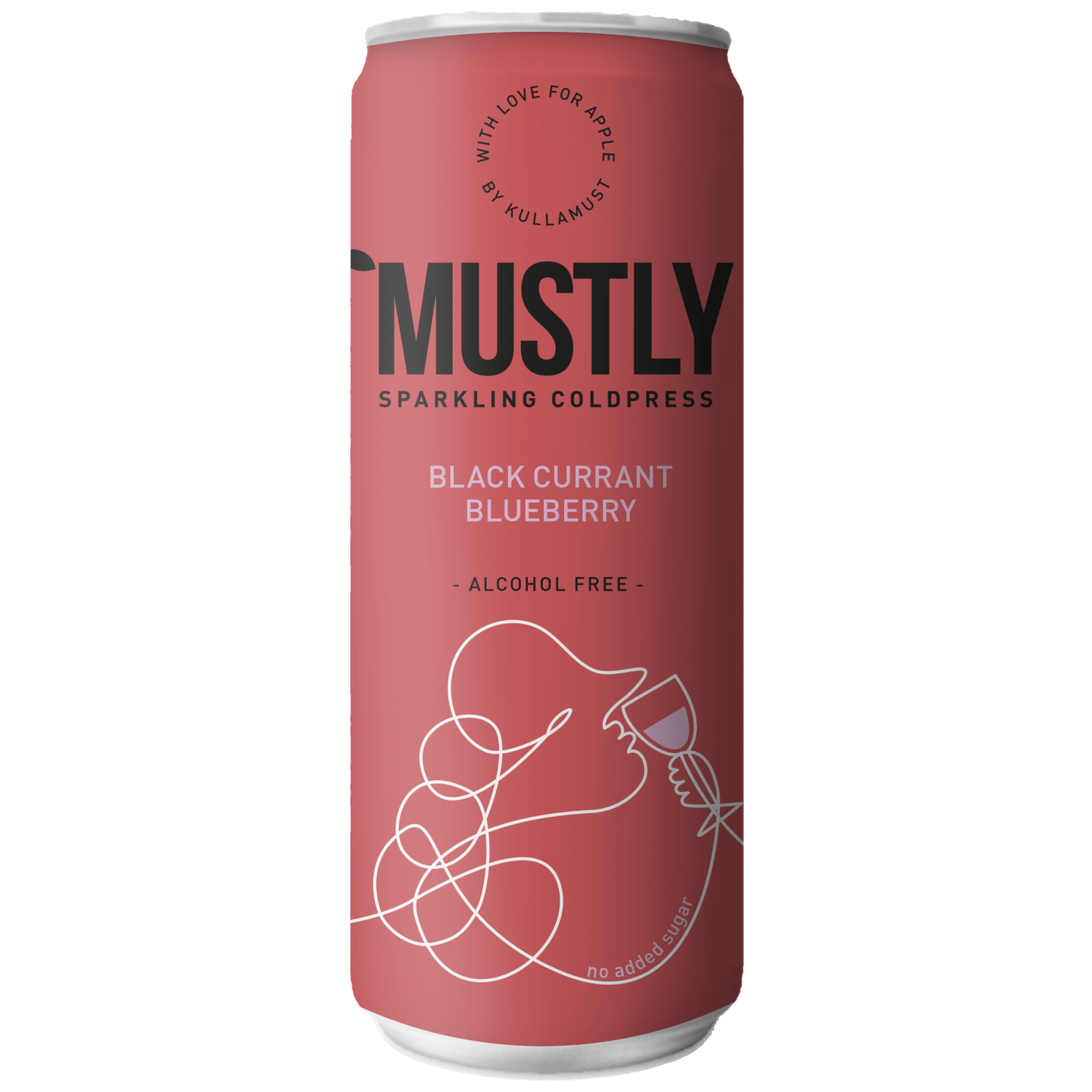 Mustly Blackcurrant 33cl