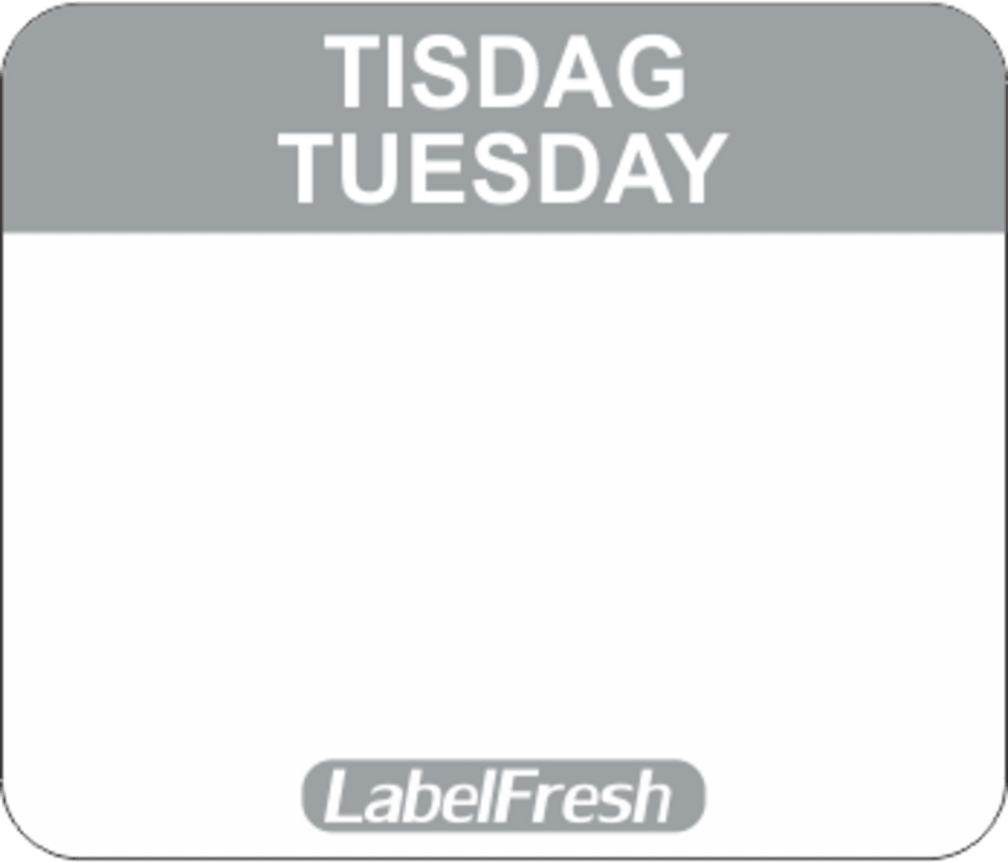 Etikett Easy märkning tisdag 1000st
