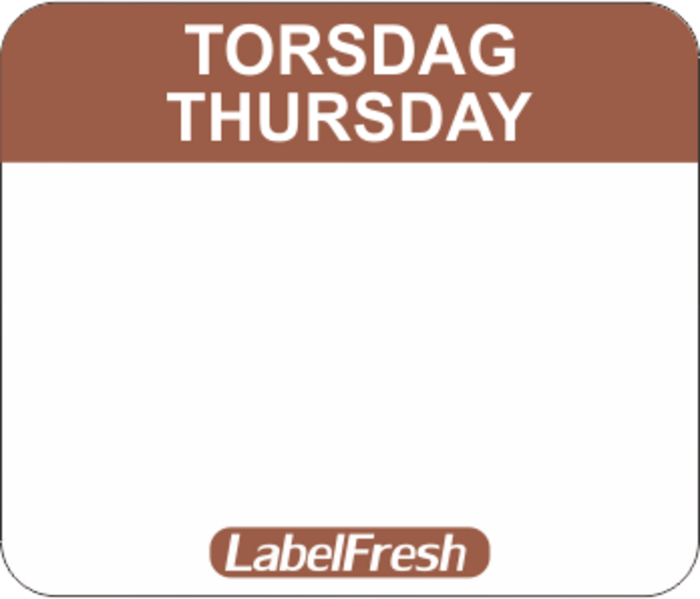 Etikett Easy märkning torsdag 1000st