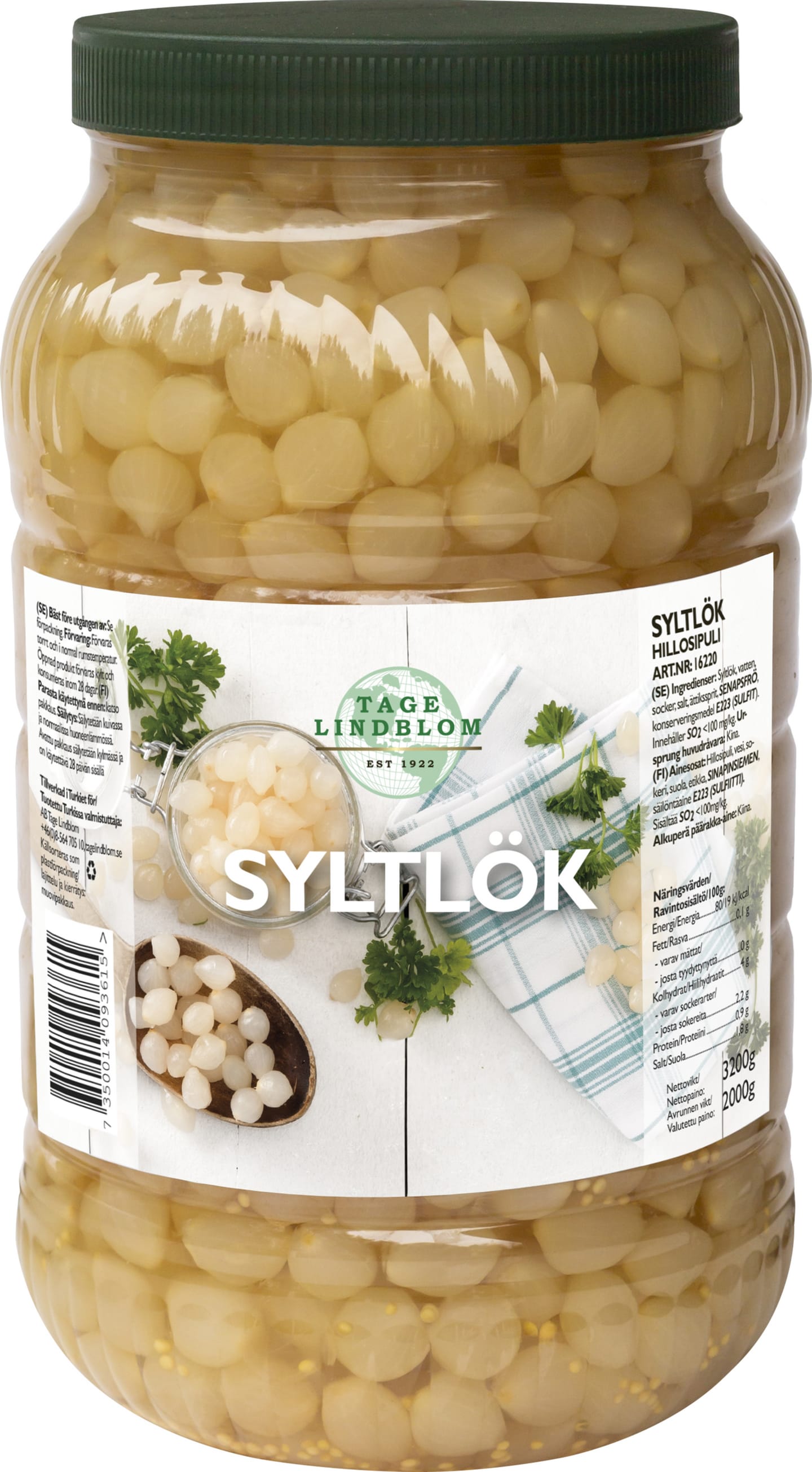 Syltlök 3,2kg