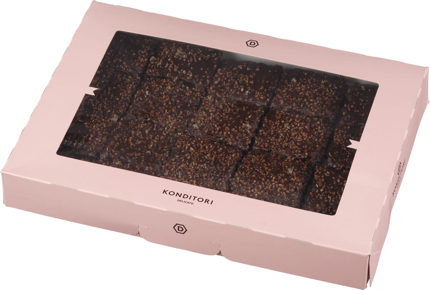 Brownie Havssalt glutenfri vegansk 20x65g - Bild 1 av 3