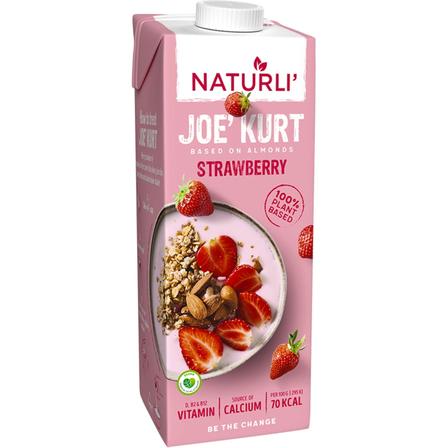 JoeKurt Jordgubb 1L - Bild 1 av 1