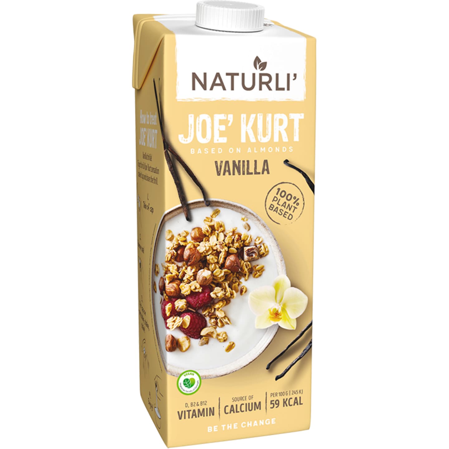 JoeKurt Vanilj 1L - Bild 1 av 1