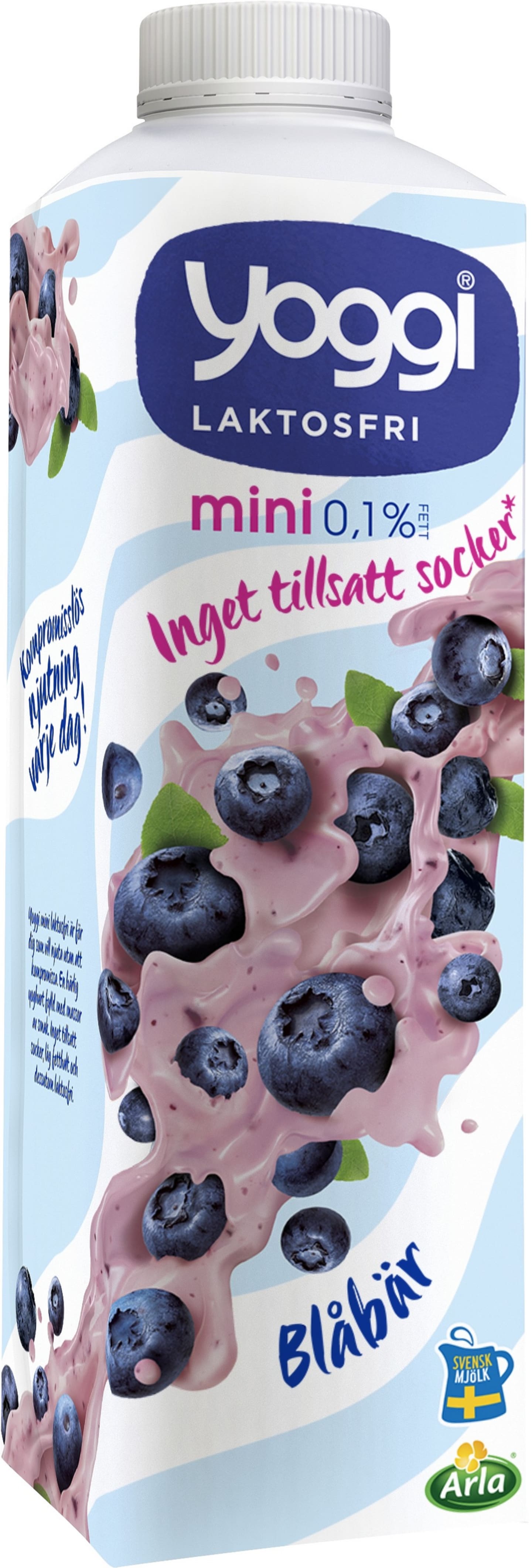 Yoggi mini Blåbär laktosfri 1kg - Bild 1 av 1