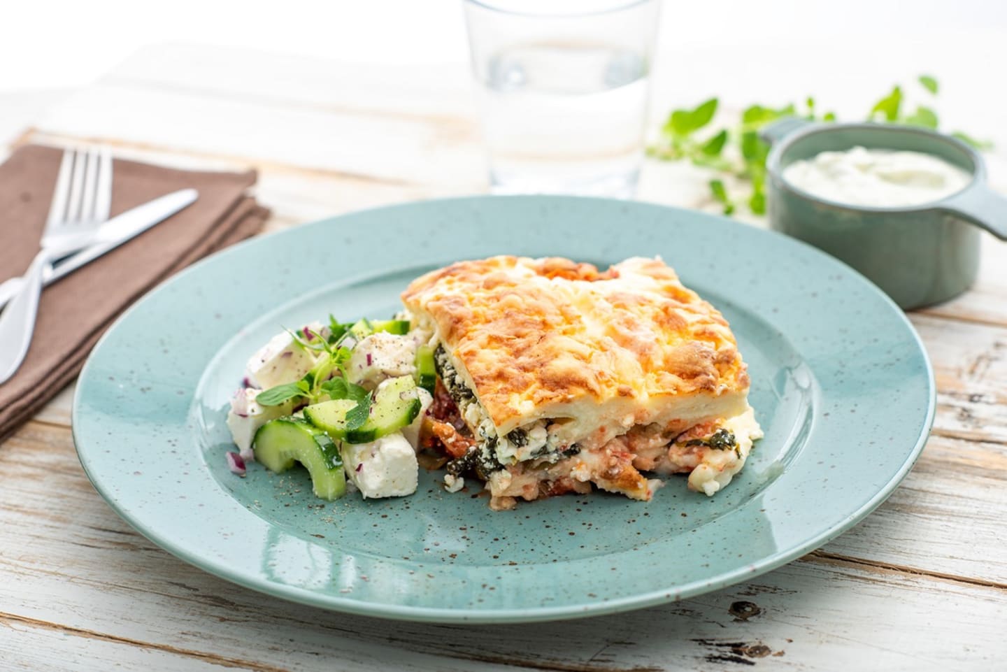 Feta och spenatlasagne 2,5kg - Bild 1 av 2