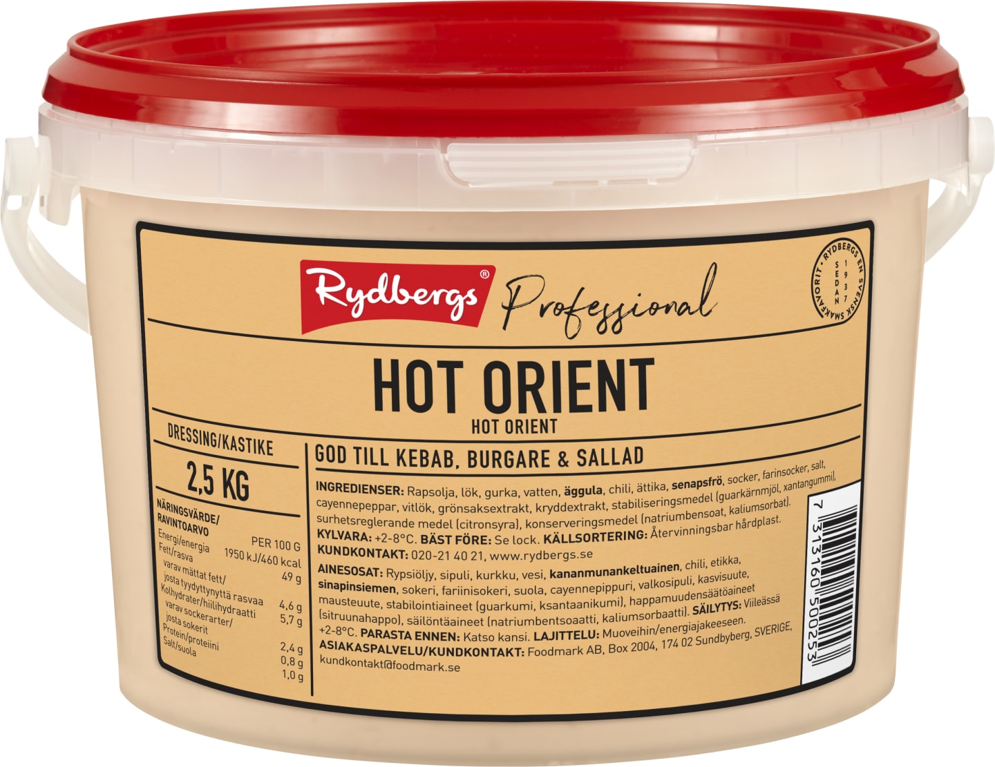 Hot orient dressing 2,5kg