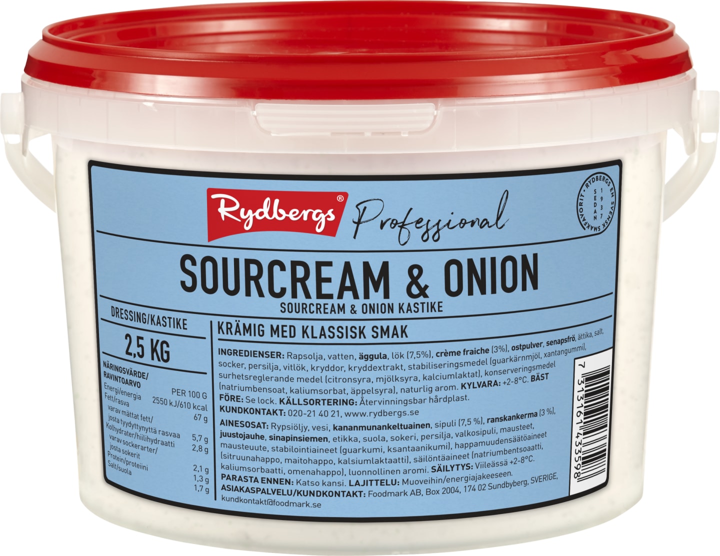 Sour cream dressing 2,5kg