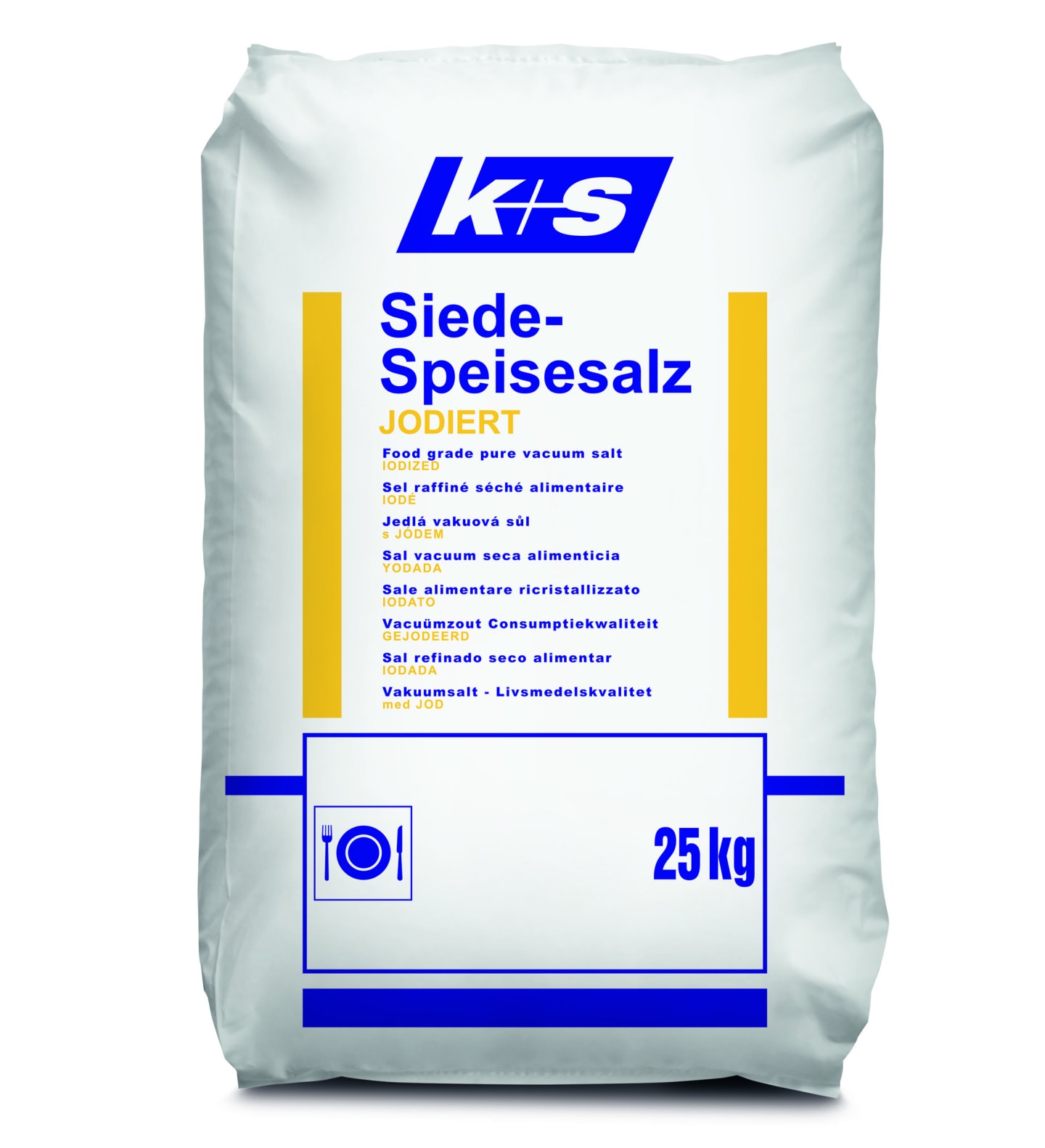 Vakuumsalt med jod 25kg - Bild 1 av 1