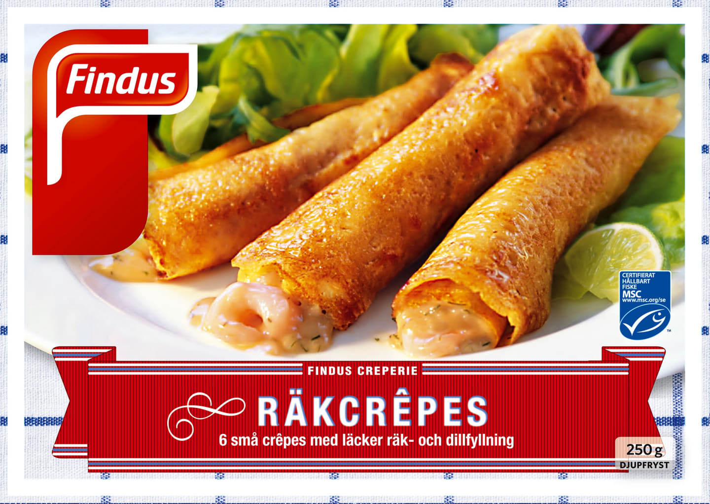 Crepes räka 250g - Bild 1 av 1
