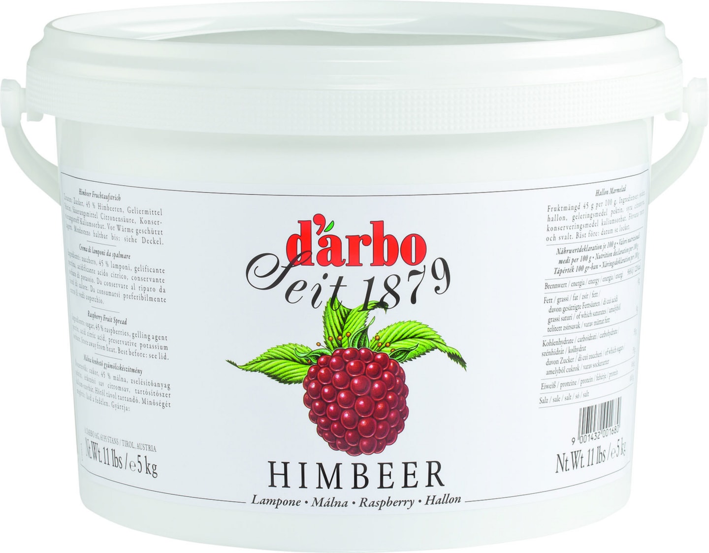 Marmelad Hallon 5kg