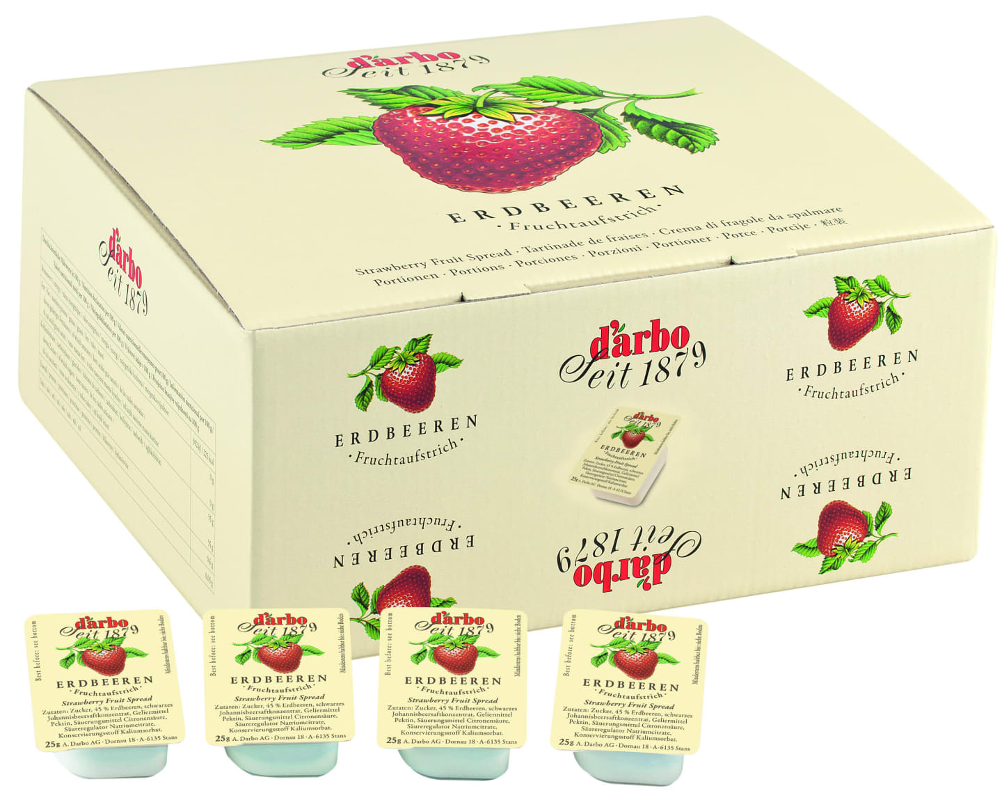 Marmelad Jordgubbar 100x25g