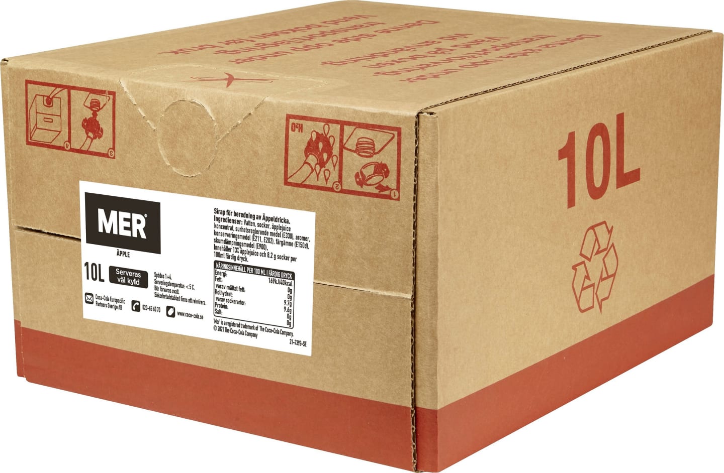 MER Äppeldricka BIB 10L