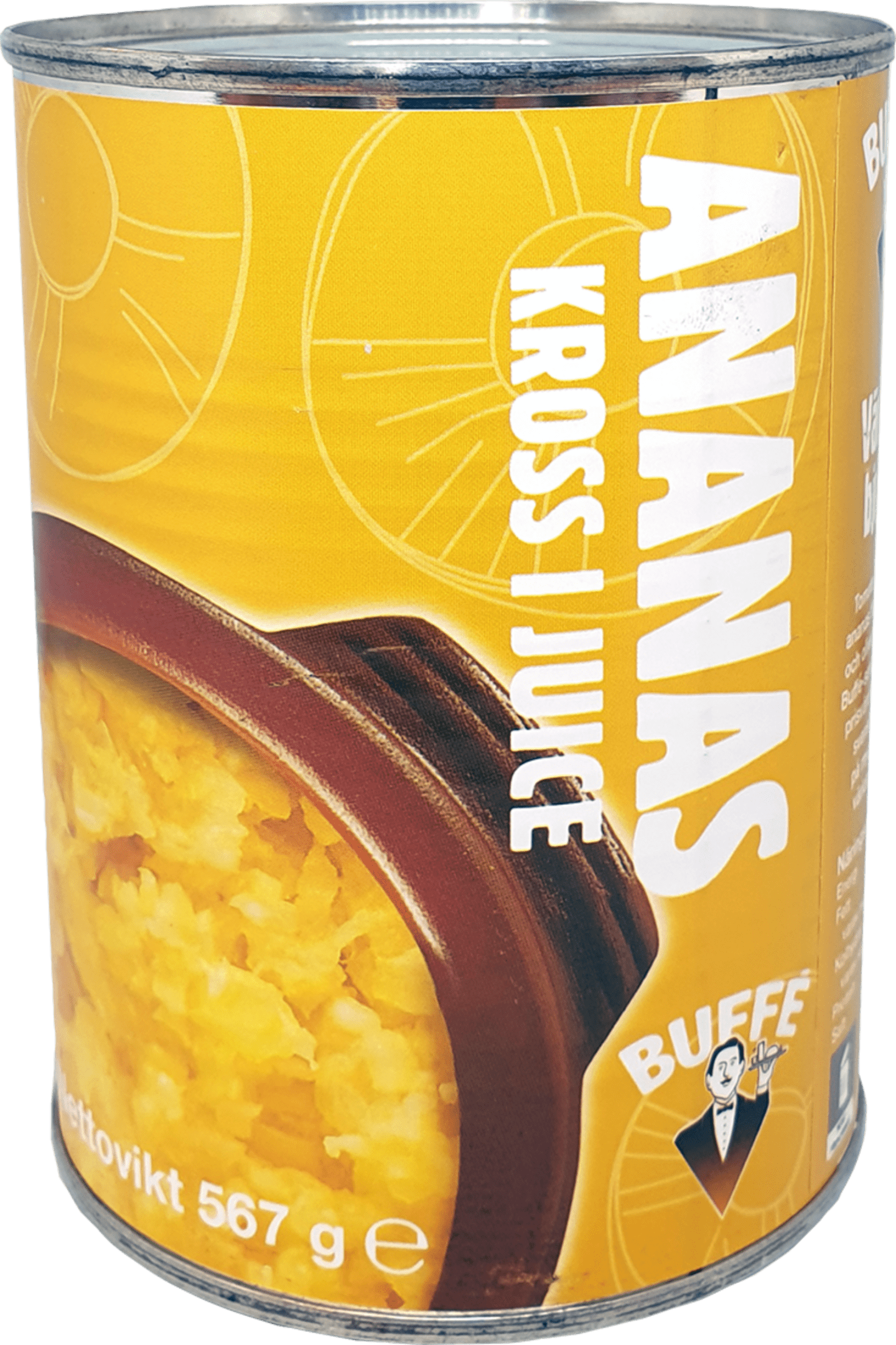 Ananas kross juice 567g