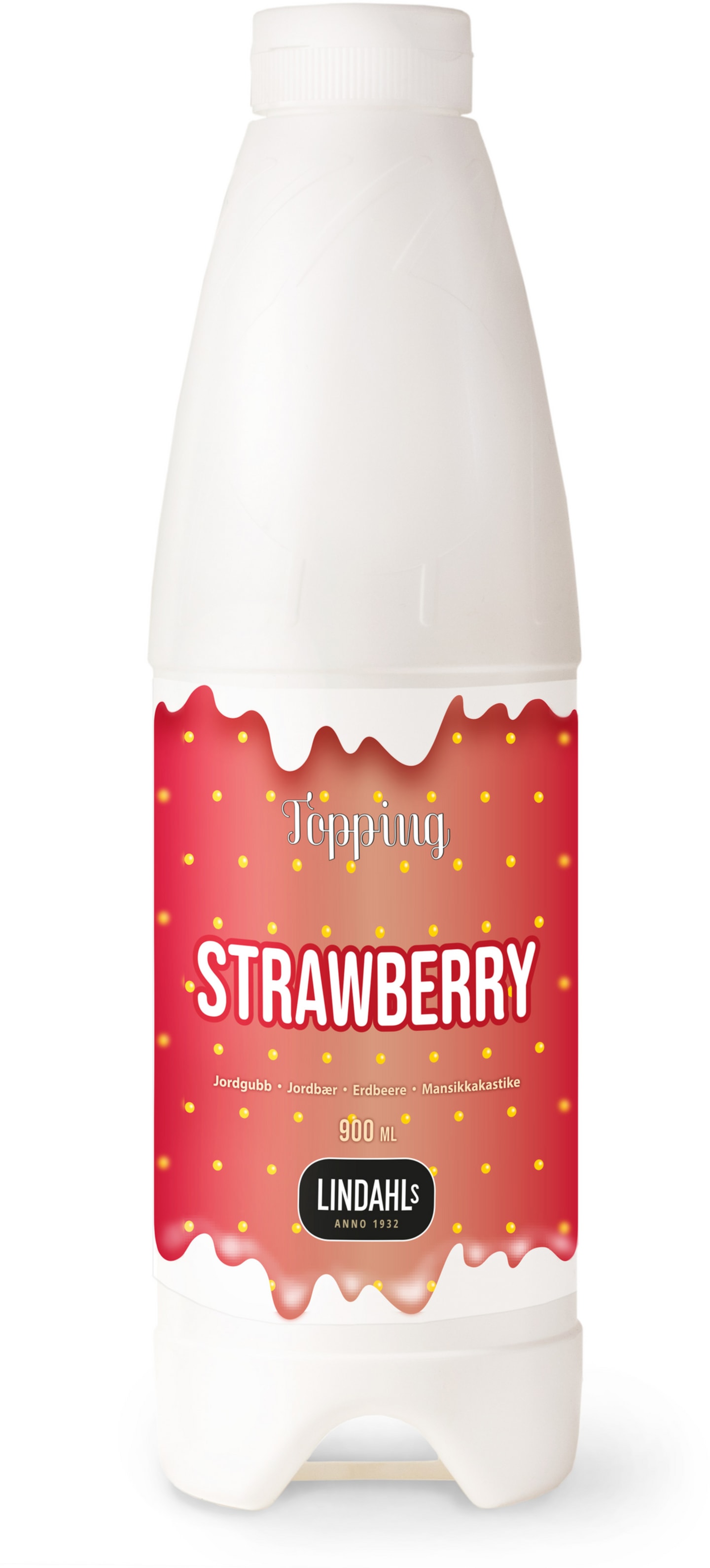 Glasstopping Jordgubb 900ml