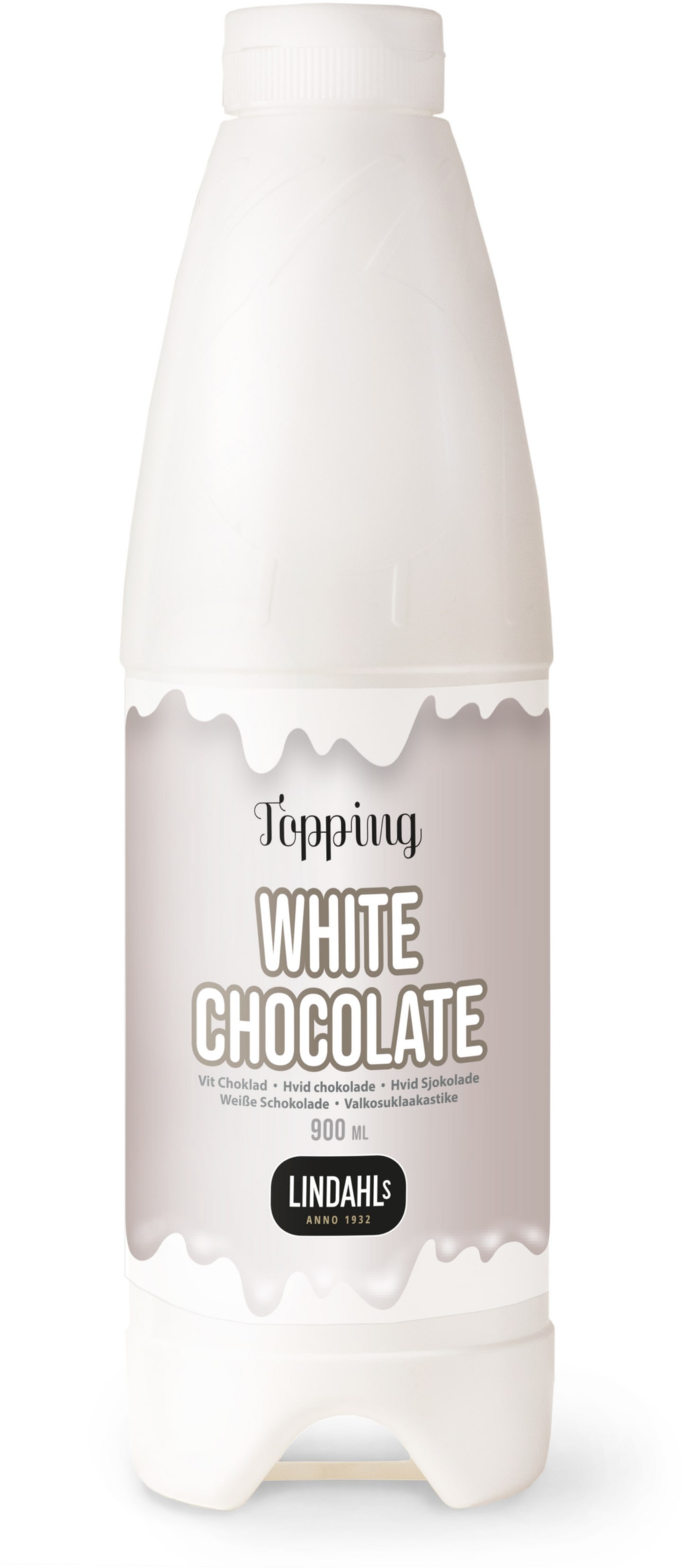 Glasstopping Vit choklad 900ml