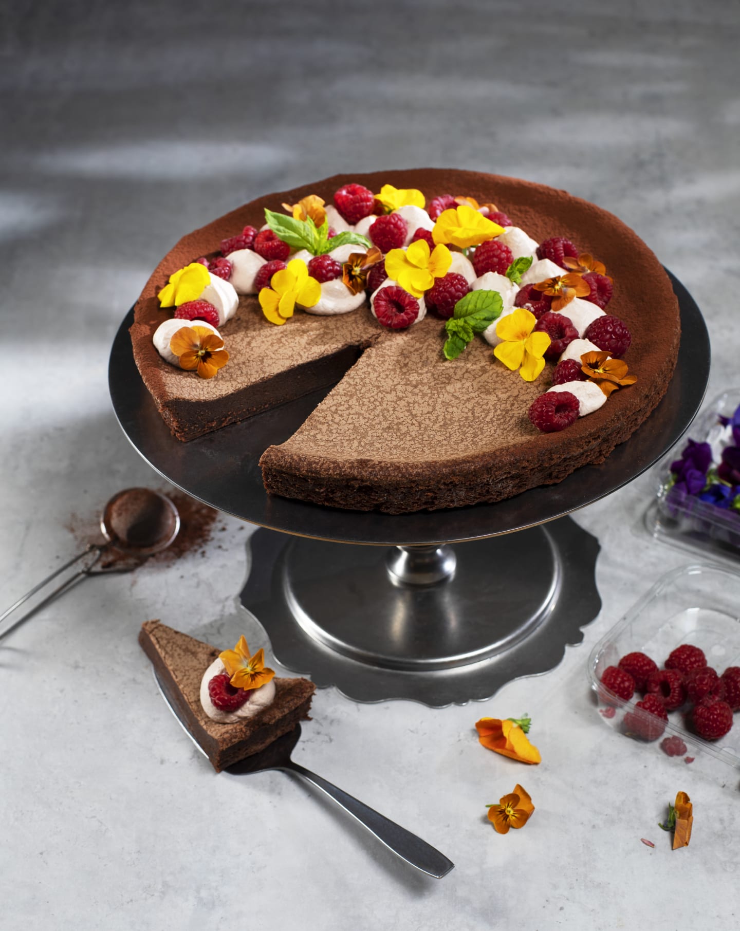 Kladdkaka glutenfri mjölkfri 1,2kg