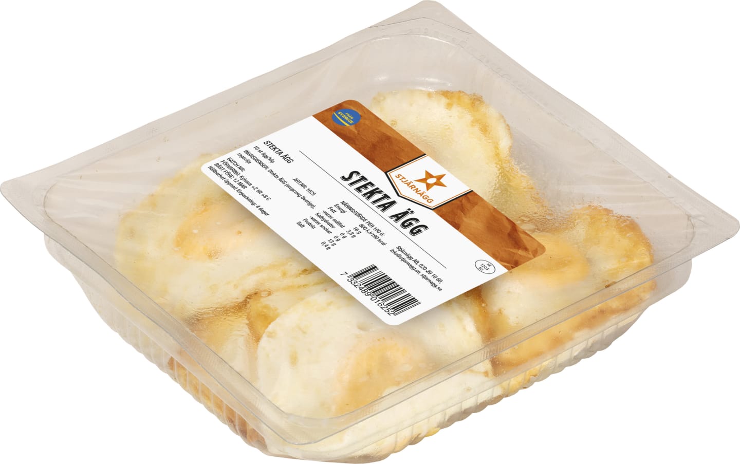 Ägg färdigstekta 10-p 360g