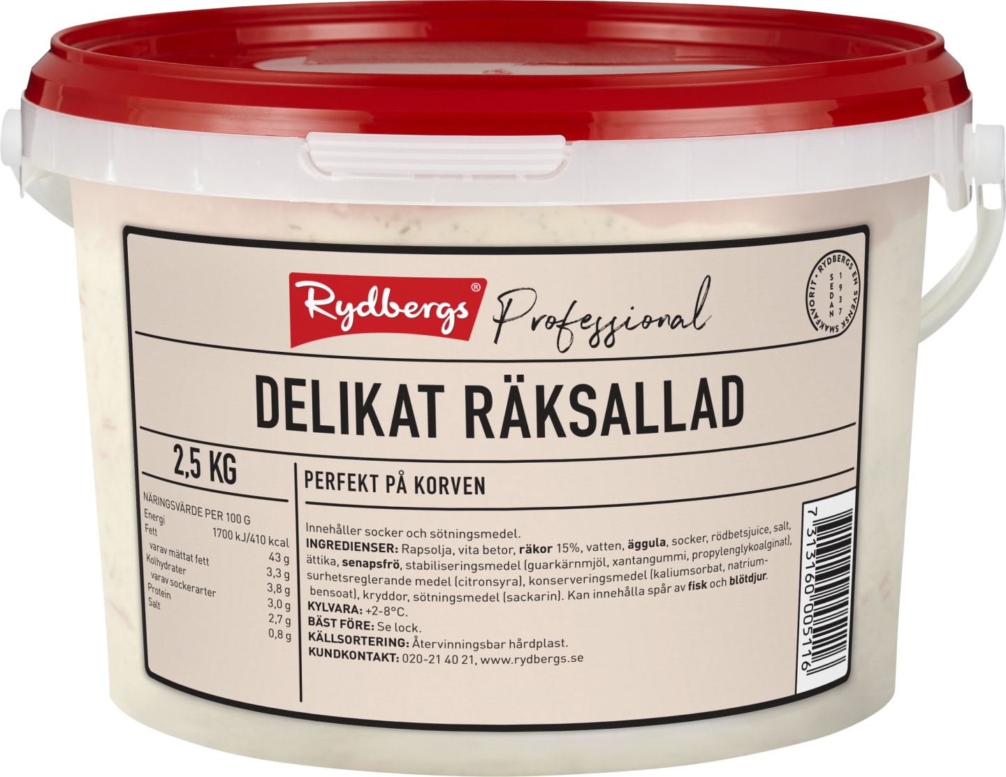 Räksallad delikat 2,5kg
