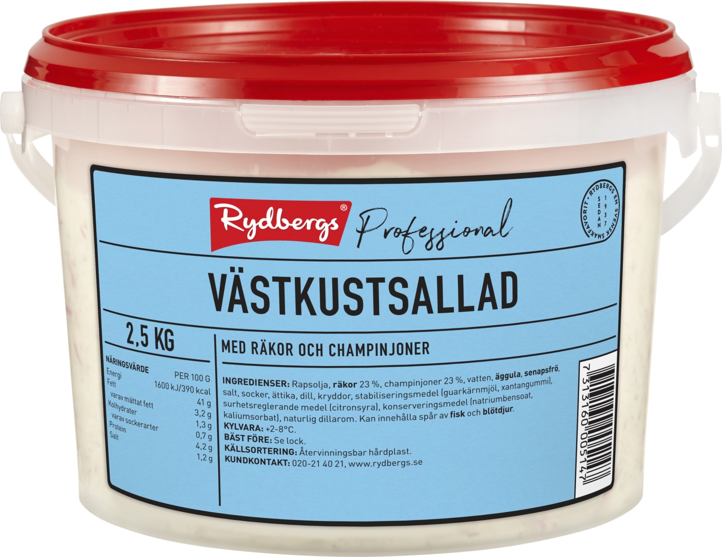 Västkustsallad 2,5kg