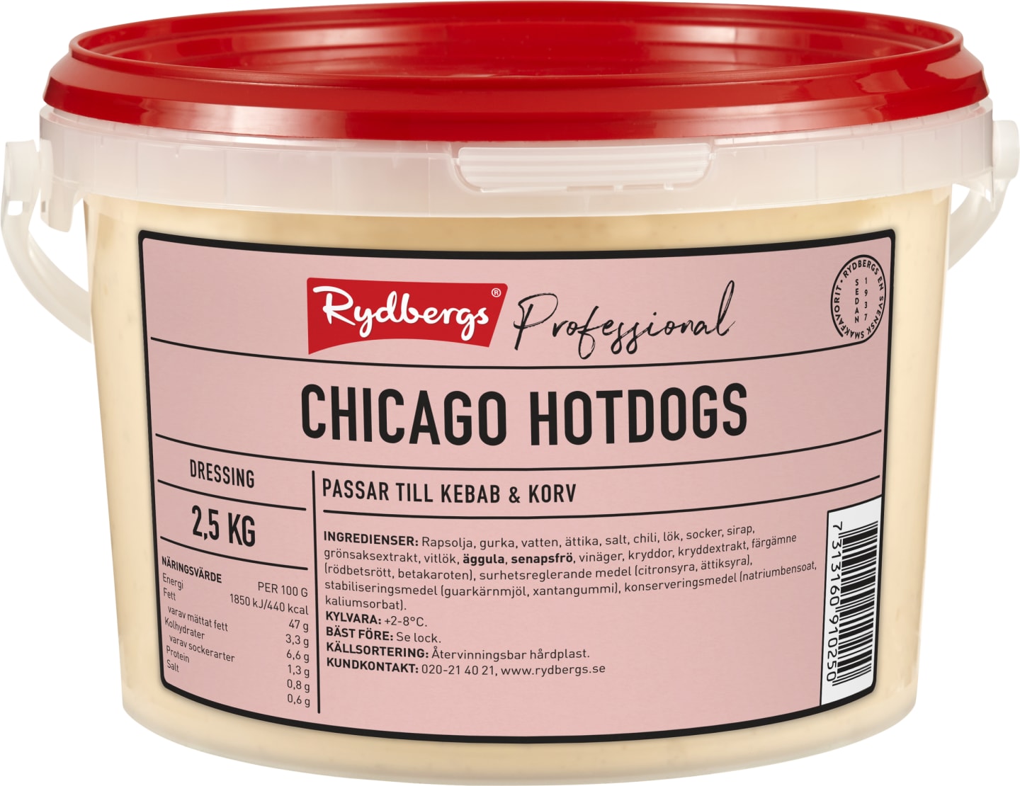Hotdog chicago dressing 2,5kg
