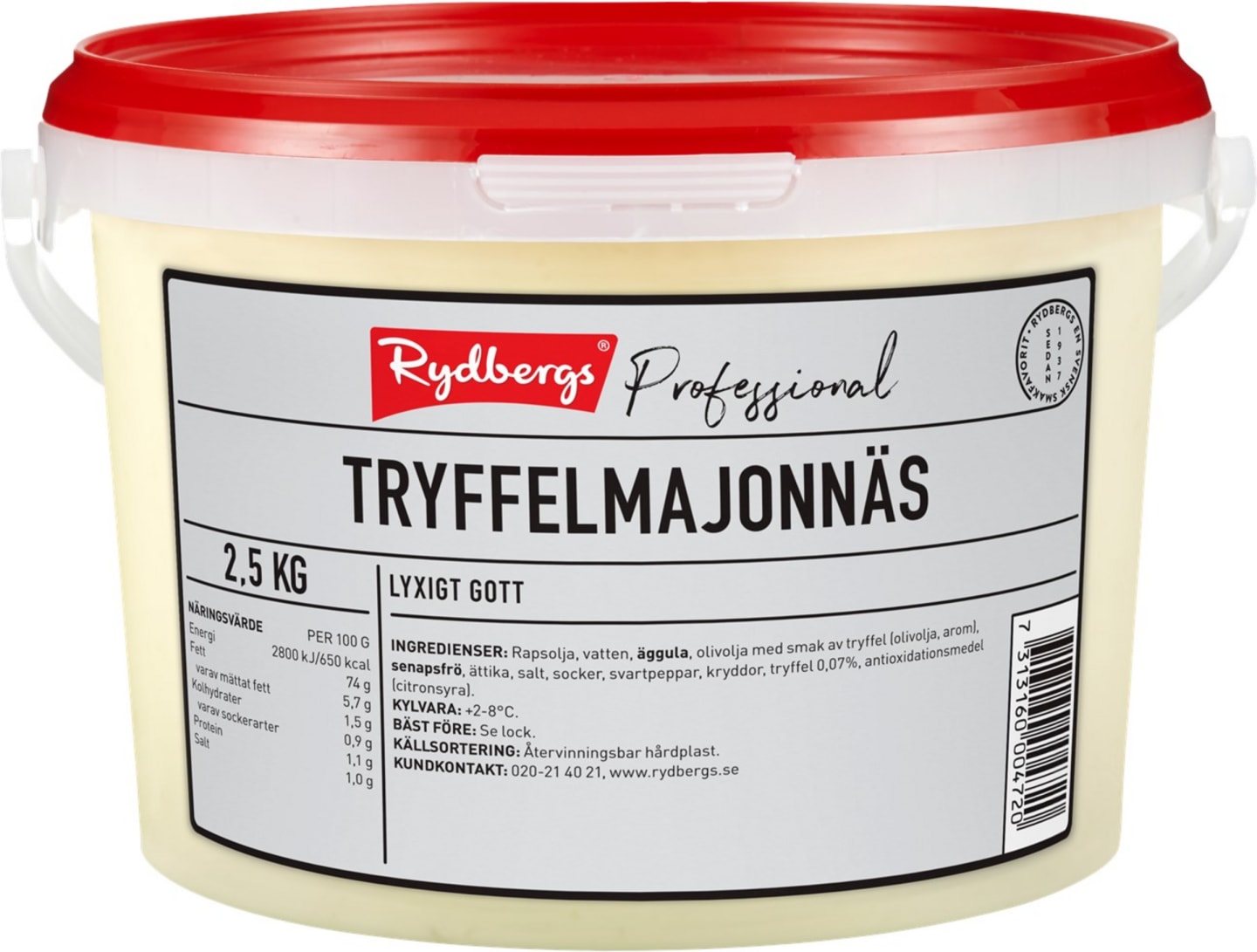 Tryffelmajonnäs 2,5kg - Bild 1 av 1