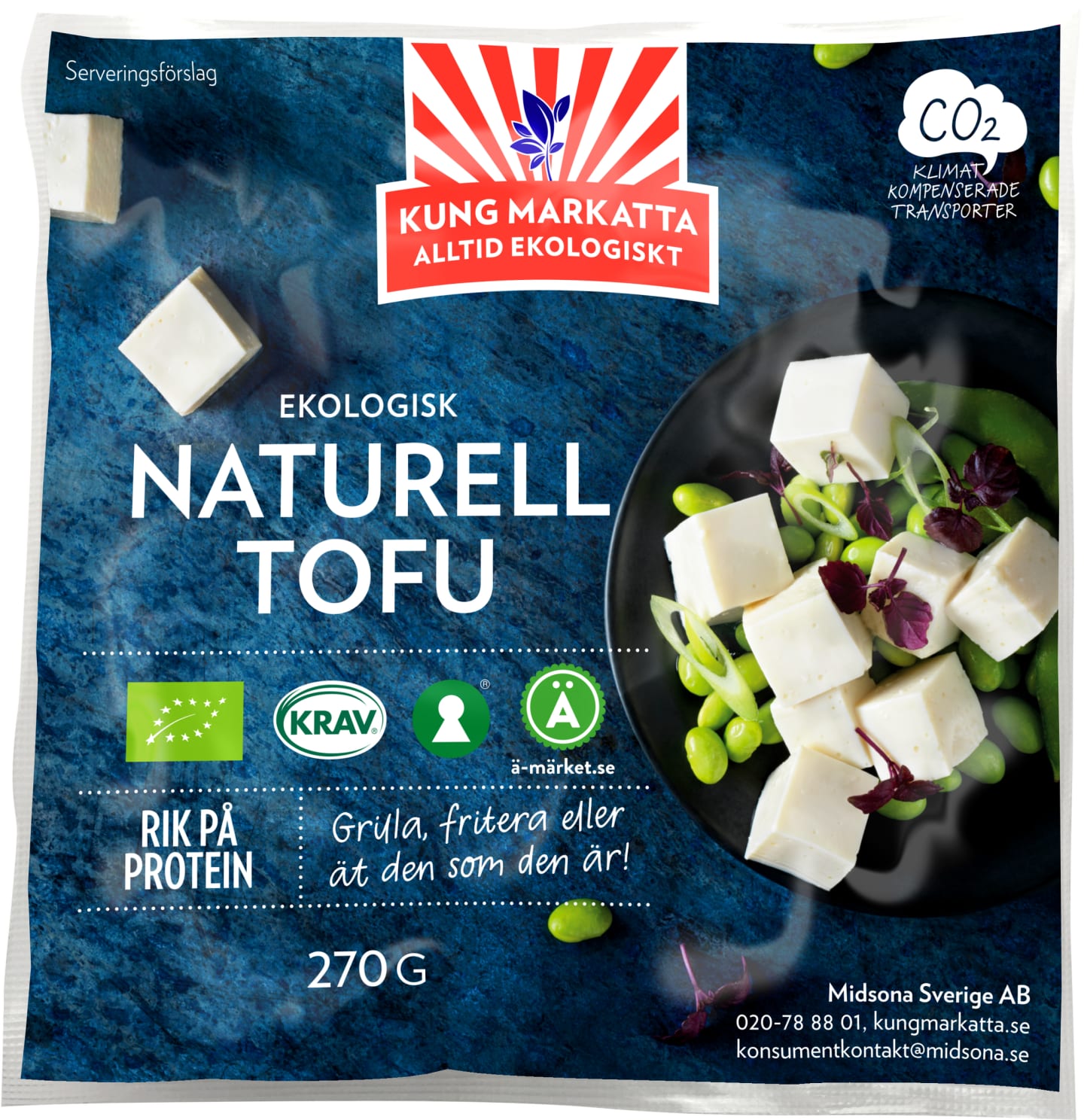 Tofu naturell 270g - Bild 1 av 1
