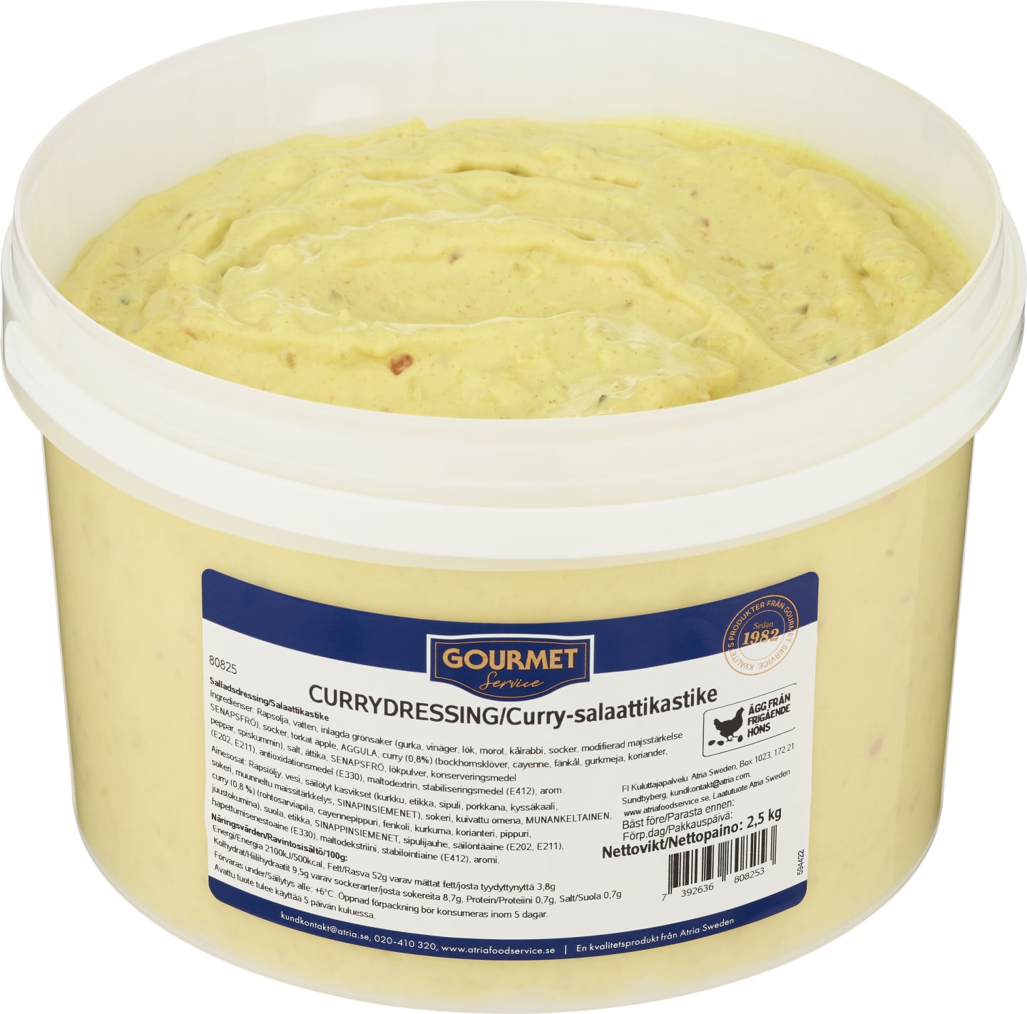 Curry dressing 2,5kg - Bild 1 av 3