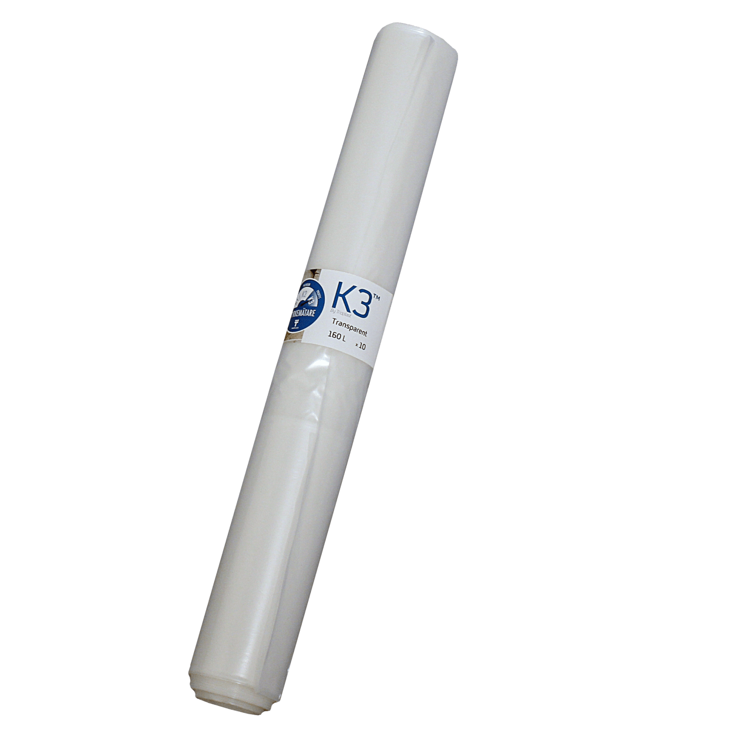 Sopsäck Transparent 160L 55MY
