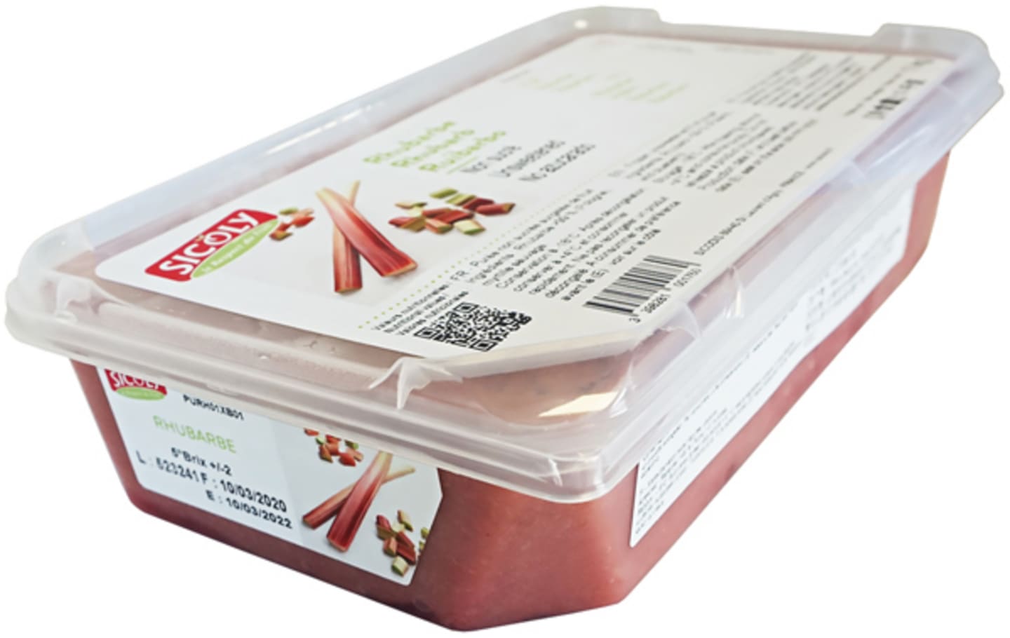 Puré rabarber osötad 1kg