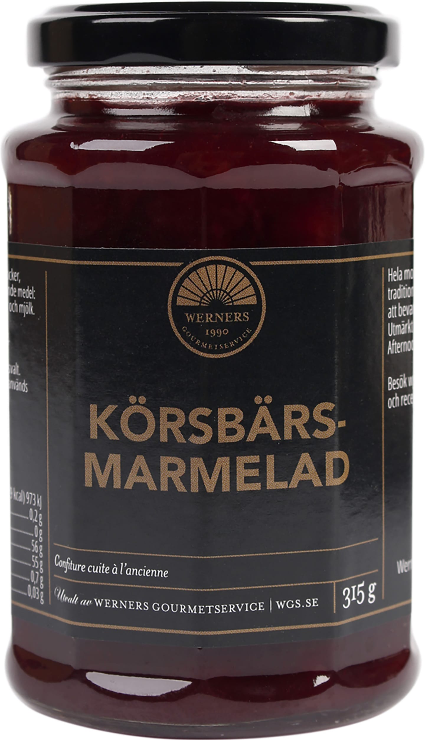 Körsbärsmarmelad 315g