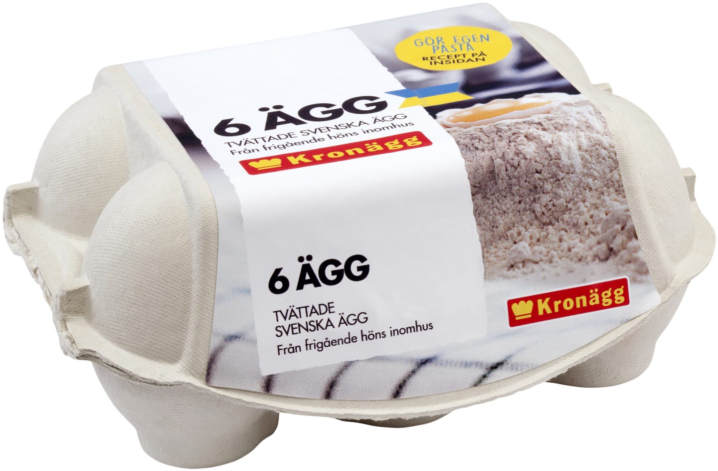 Ägg frigående M 6p 357g