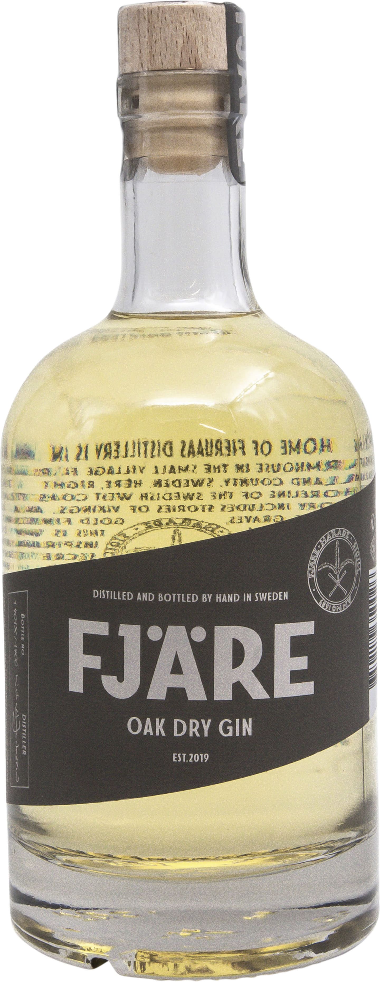 Fjäre Oak Dry Gin 50cl