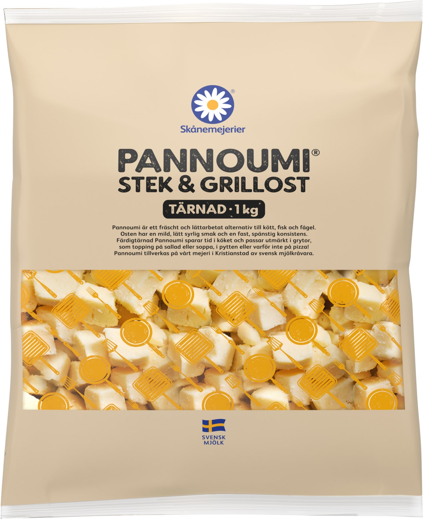 Pannoumi Stek & Grillost tärnad 1kg