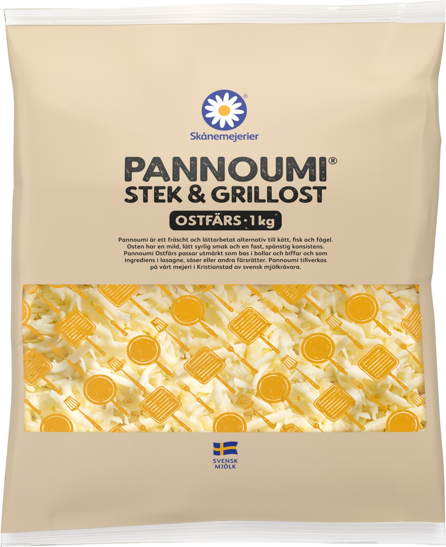 Pannoumi Stek & Grillost Ostfärs1kg