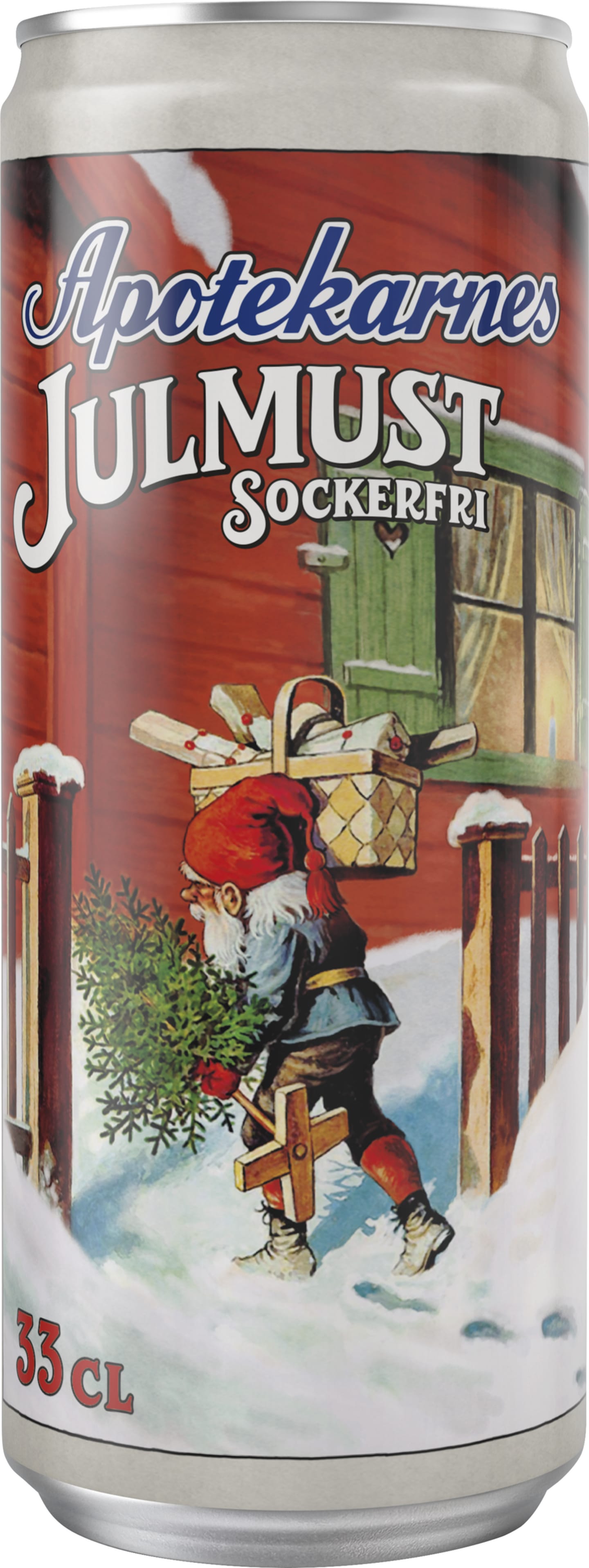 Julmust Apotekarnes Sockerfri 33cl