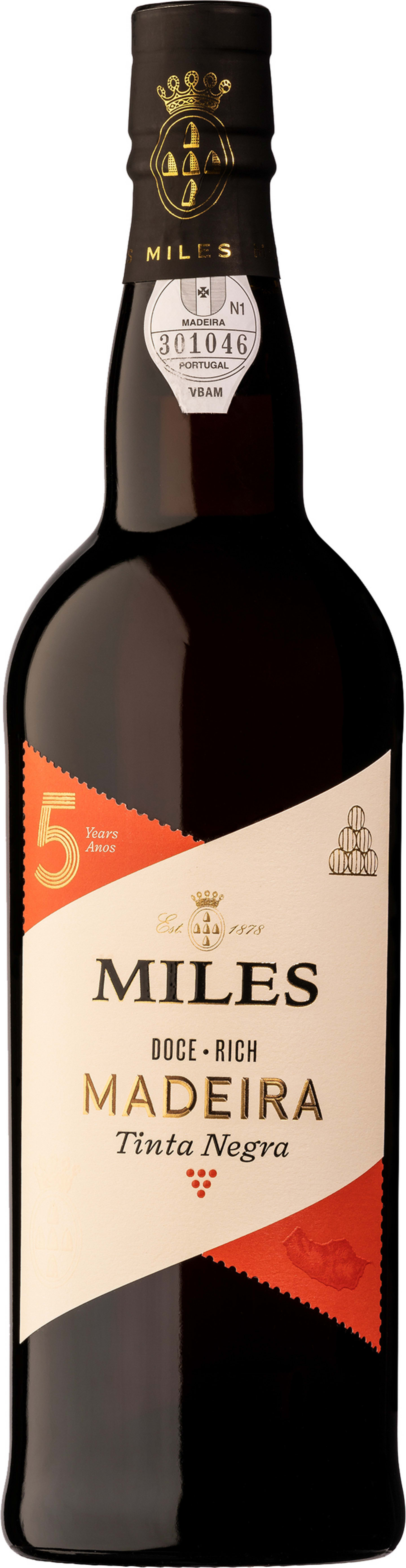 Miles Madeira Rich 5yrs 75cl