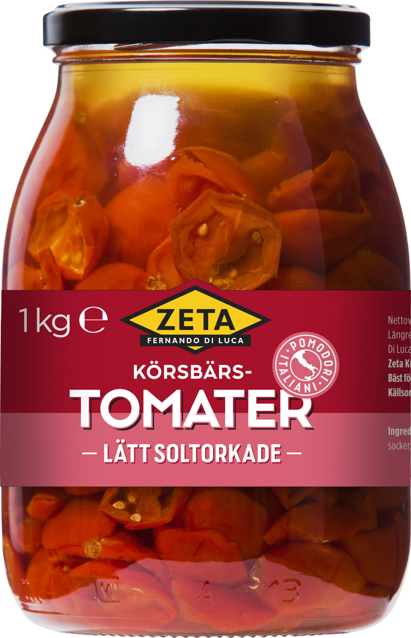 Körsbärstomater lätt soltorkade 950g
