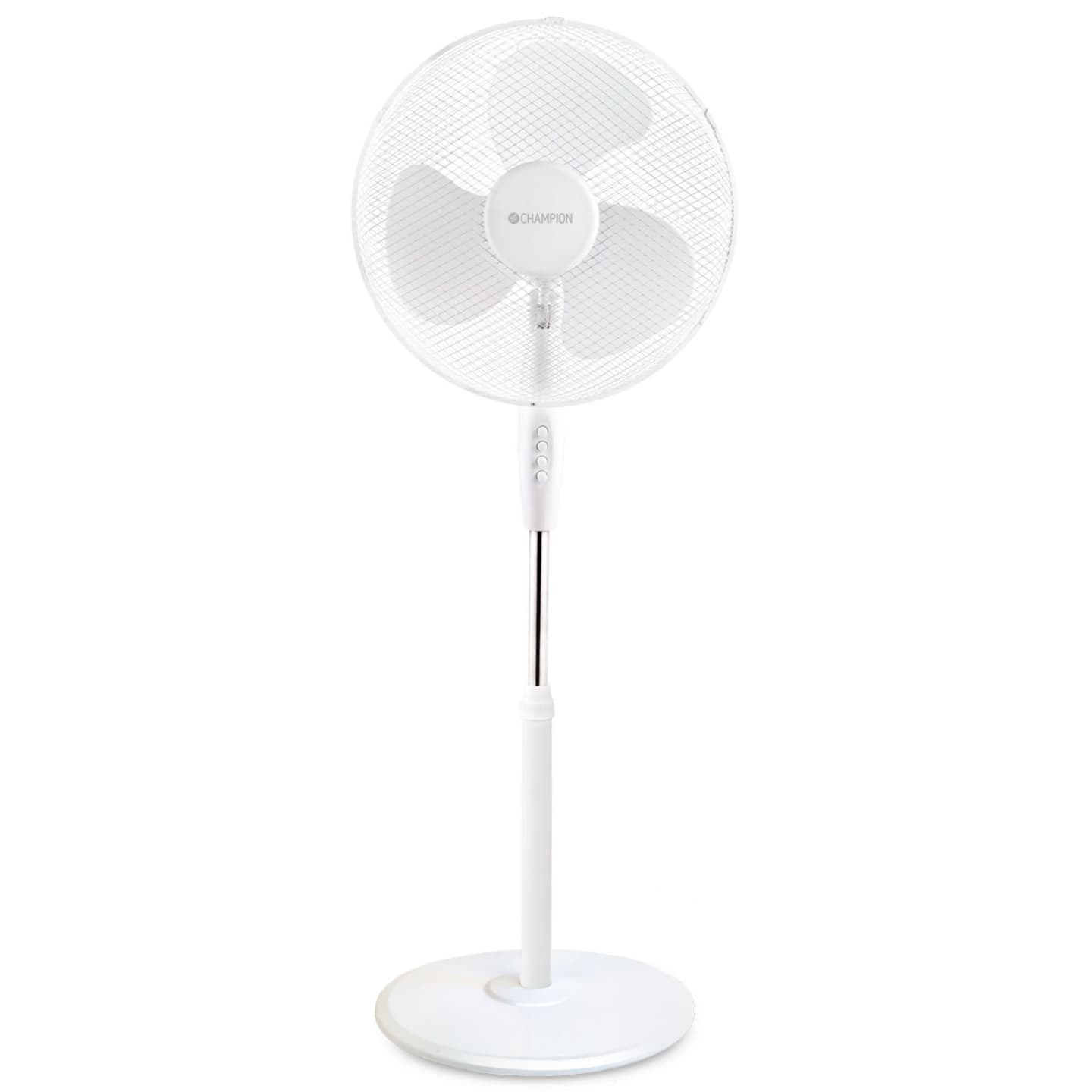 Golvfläkt vit 40cm