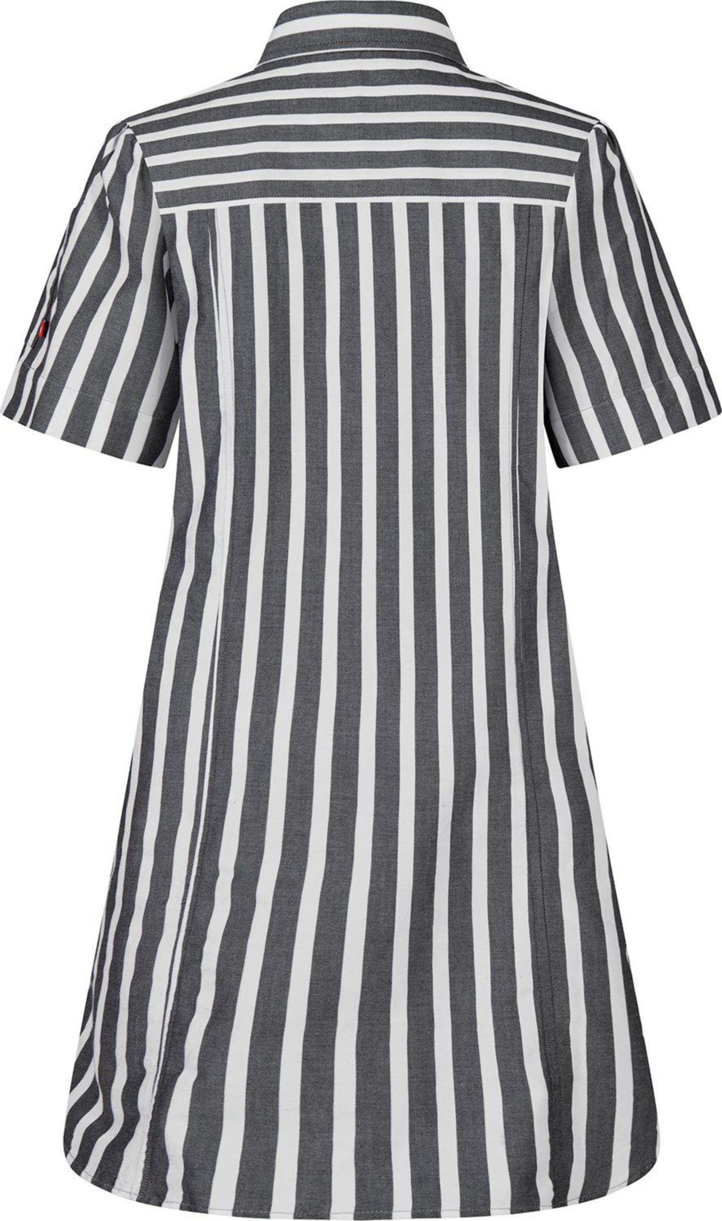 Skjortklänning vit/svart 2502 L - Bild 1 av 2