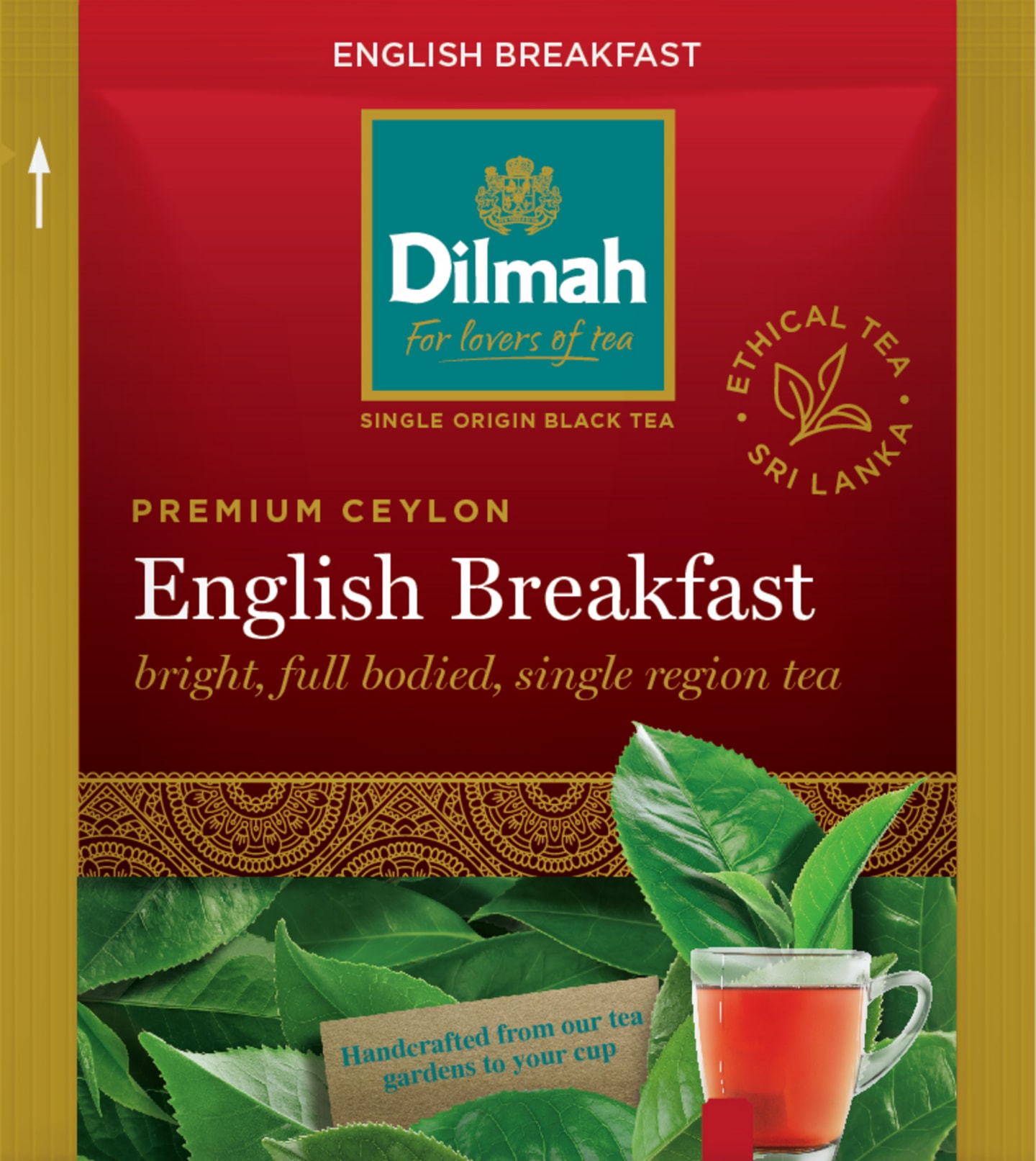 English Breakfast svart te 100x2g