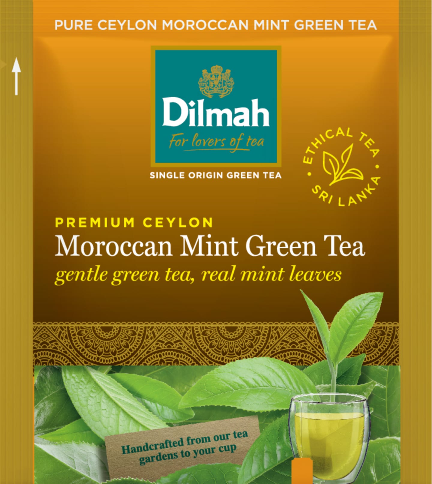Grönt te Moroccan Mint 100x2g