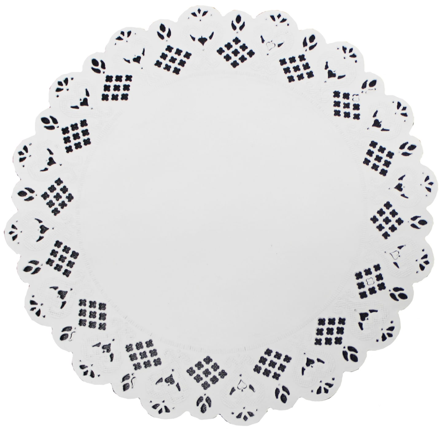 Spetspapper rund 24cm 250st